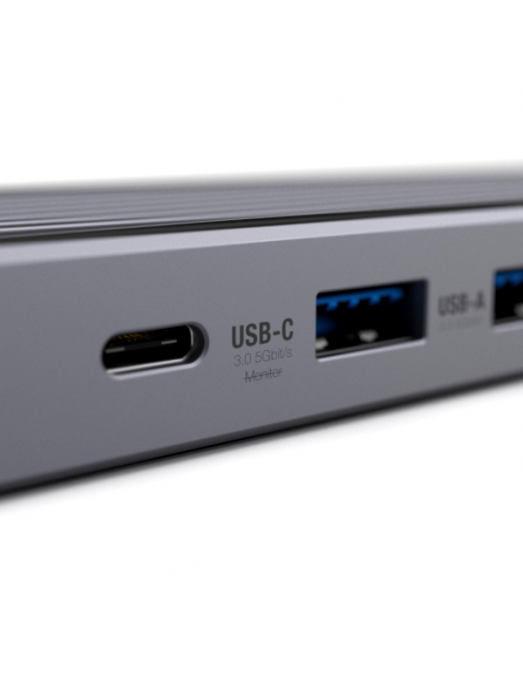 Hub 10 en 1 UNISYNK - Adaptateur multiport - close up view