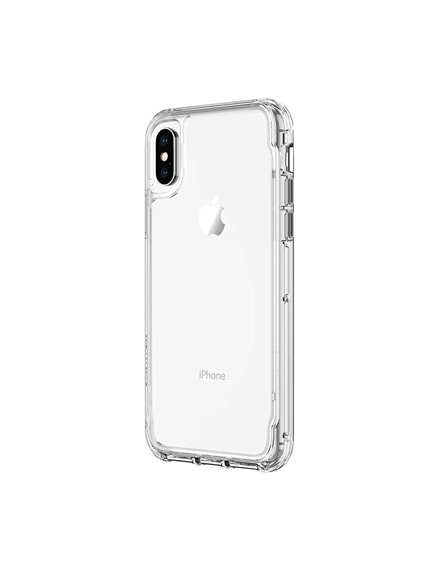 Étui transparent Griffin Technology Survivor compatible avec l'iPhone Xs - transparent