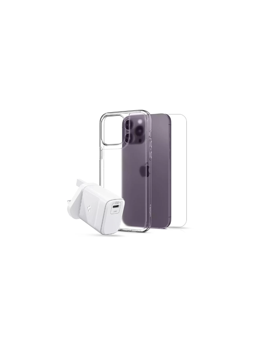 Pack Accessoires Smartphone ( Chargeur, protége, Ecouteur )