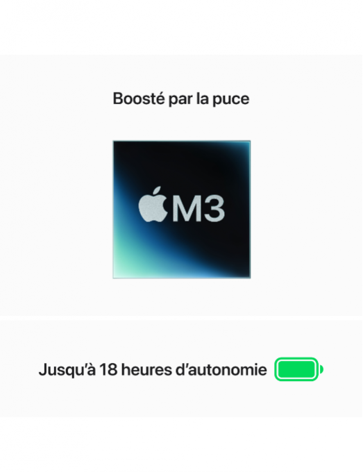 Apple MacBook Air M3 13 Minuit