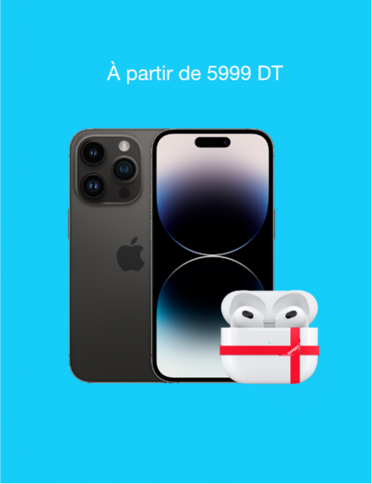 iPhone 14 Pro et AirPods 3 Offert