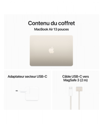 Apple MacBook Air M3 13 starlight