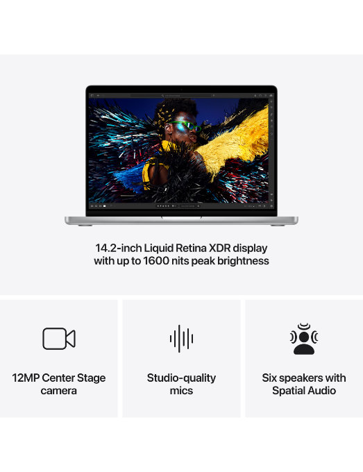 Apple MacBook Pro M4 14" Argent