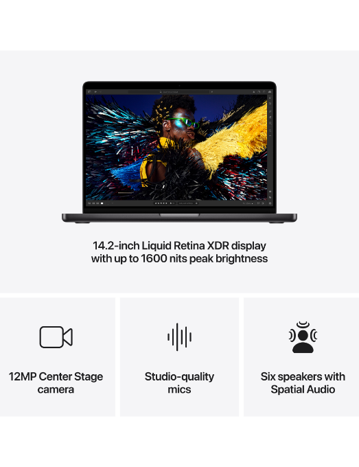 Apple MacBook Pro M4 14" Noir sidéral