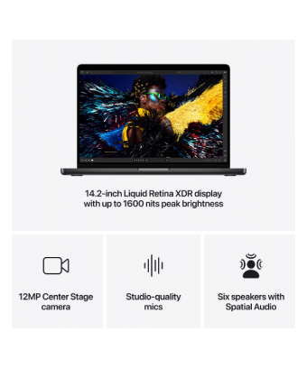 Apple MacBook Pro M4 14" Noir sidéral