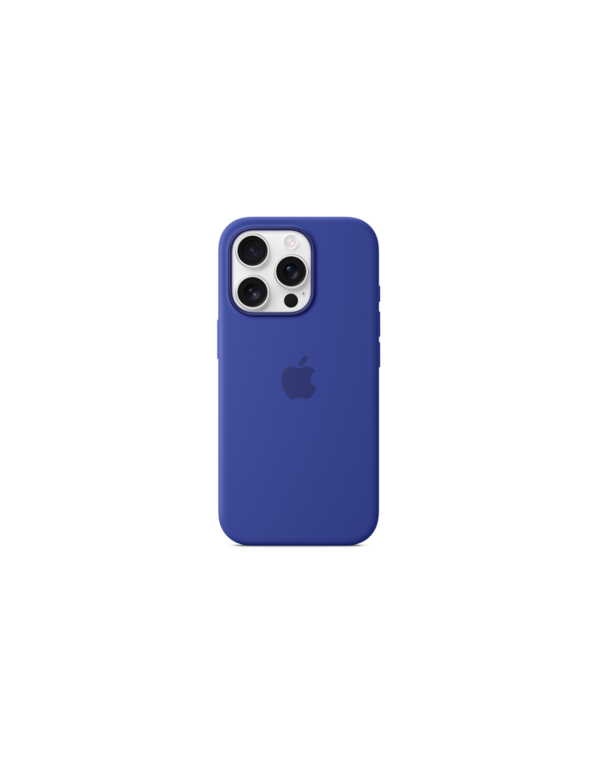 Coque en silicone avec MagSafe pour iPhone 16 Pro - Outremer