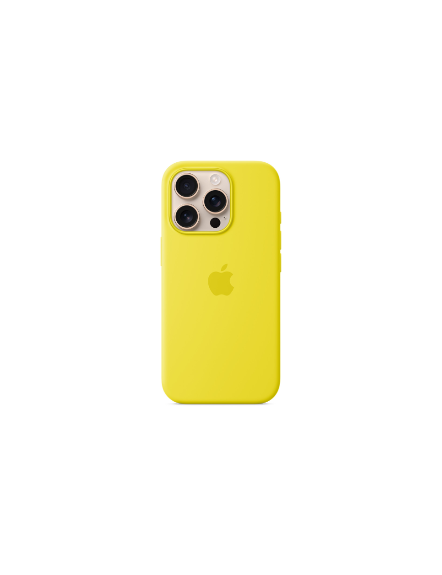 Coque en silicone avec MagSafe pour iPhone 16 Pro – Carambole