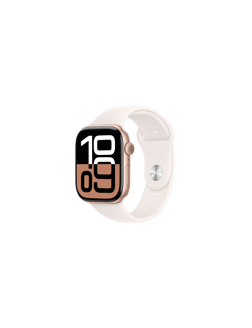 Apple Watch Series 10 GPS 42 mm Aluminium Rose Or