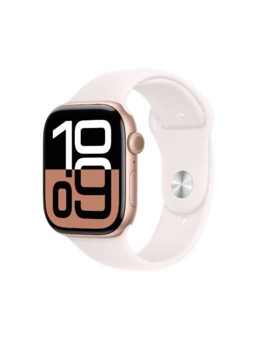 Apple Watch Series 10 GPS 42 mm Aluminium Rose Or