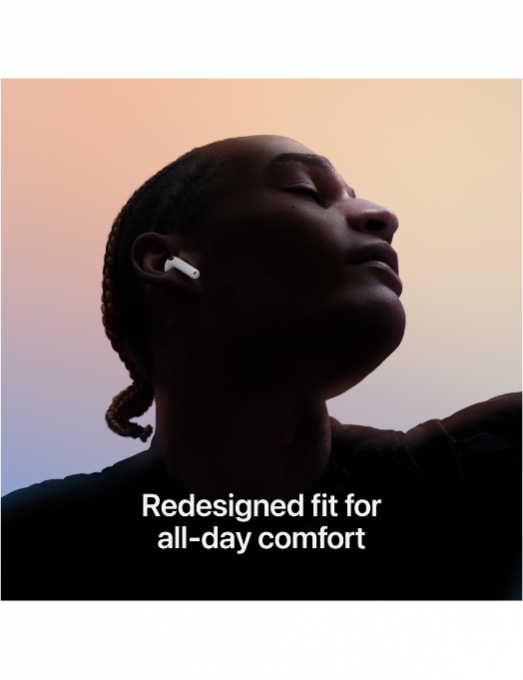 AirPods 4 avec réduction active de bruit