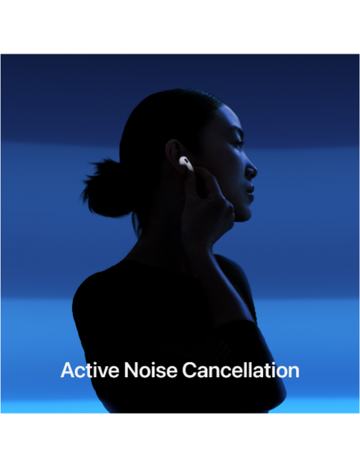 AirPods 4 avec réduction active de bruit